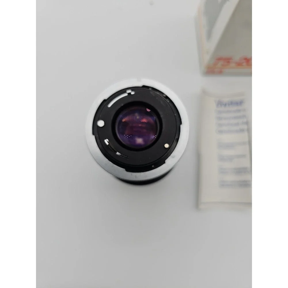 Vivitar 75-205mm f/3.8 Canon FD Mount Close Focus Manual Zoom Lens 58mm Filter